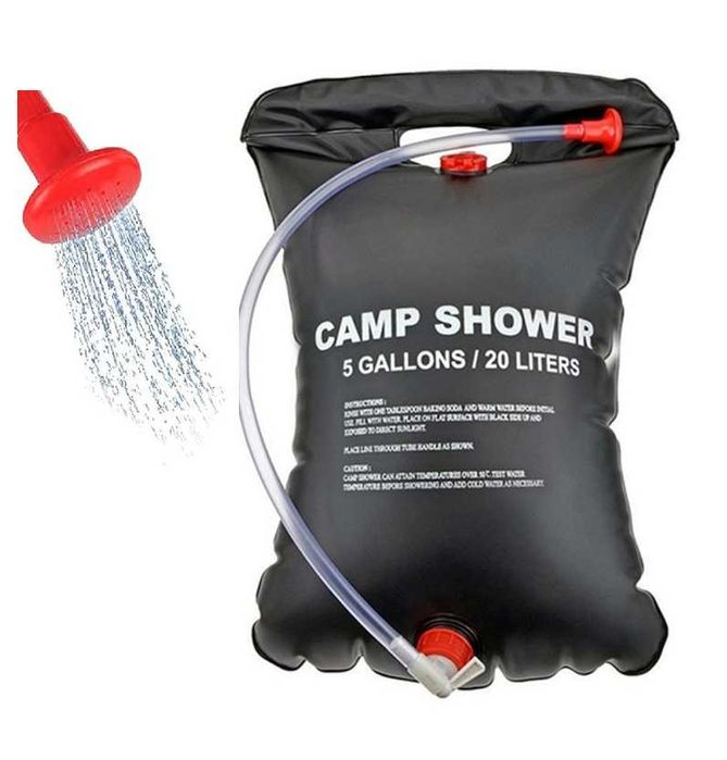 Chuveiro Solar Portátil Compacto 20 Litros