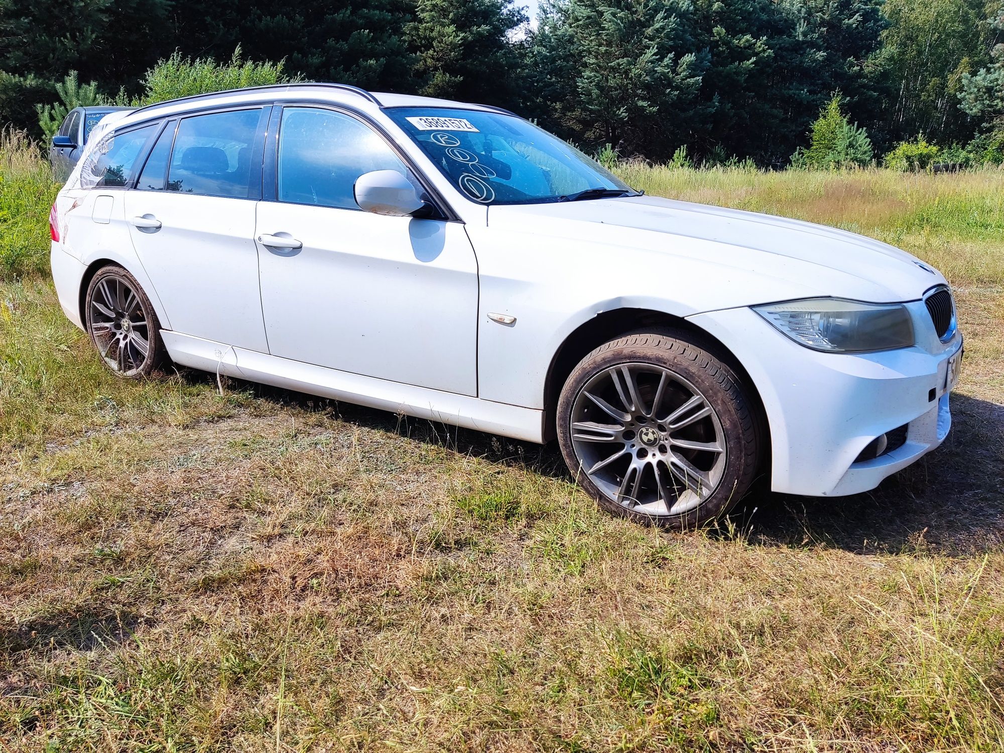 Karoseria BMW E90 E91 ALPINWEISS III M-pakiet Maska Zderzak Błotnik