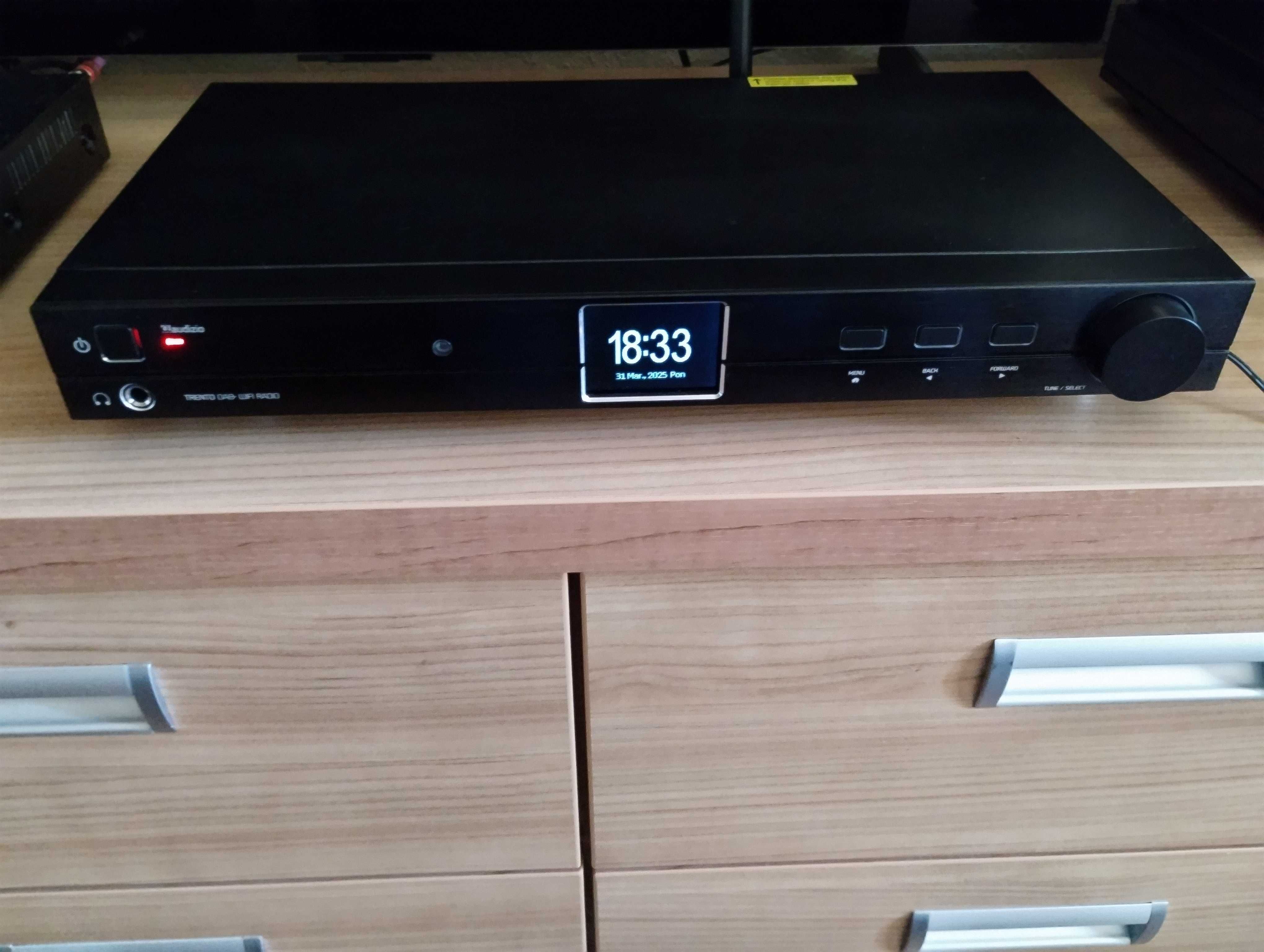 Radio internetowe Audizio z WIFI, BT, FM, DAB+, DLNA