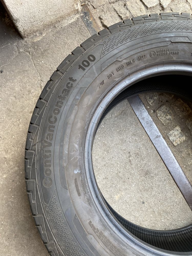 Jedna Opona 235/65R16C 115/113S Continental ContiVanContact 100, 9 mm