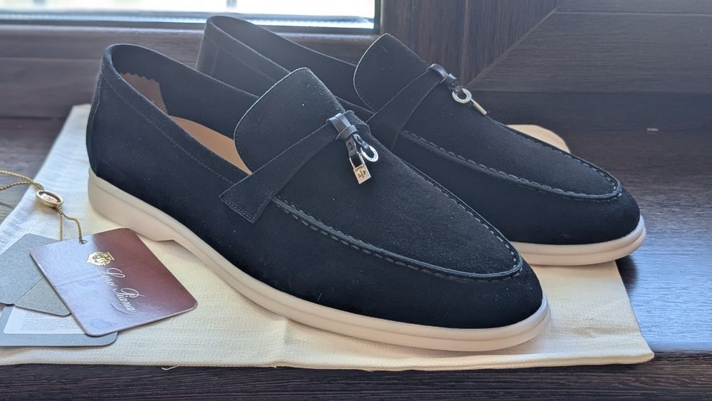 Лоферы Loro Piana summer walk ( мужские , размер 43,  27 см )