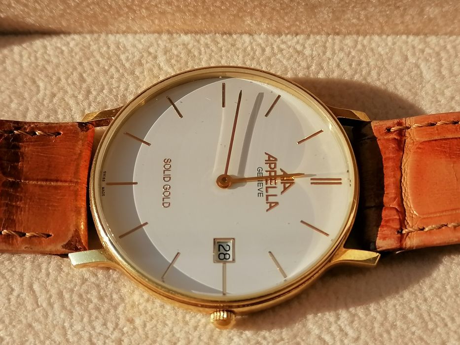 золотые часы APPELLA