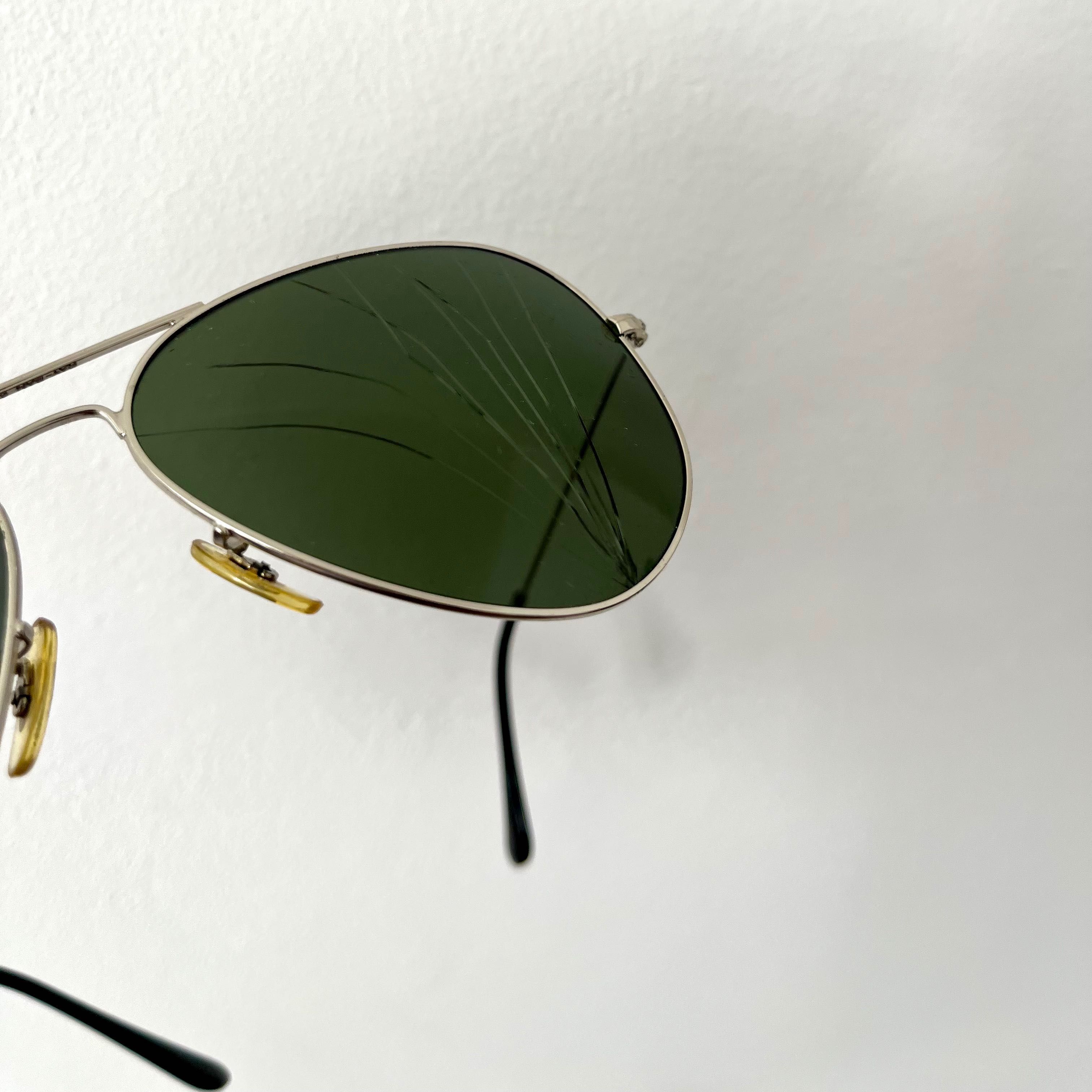 Ray-Ban P Aviator RB3025 Large + pokrowiec (USZKODZONE)