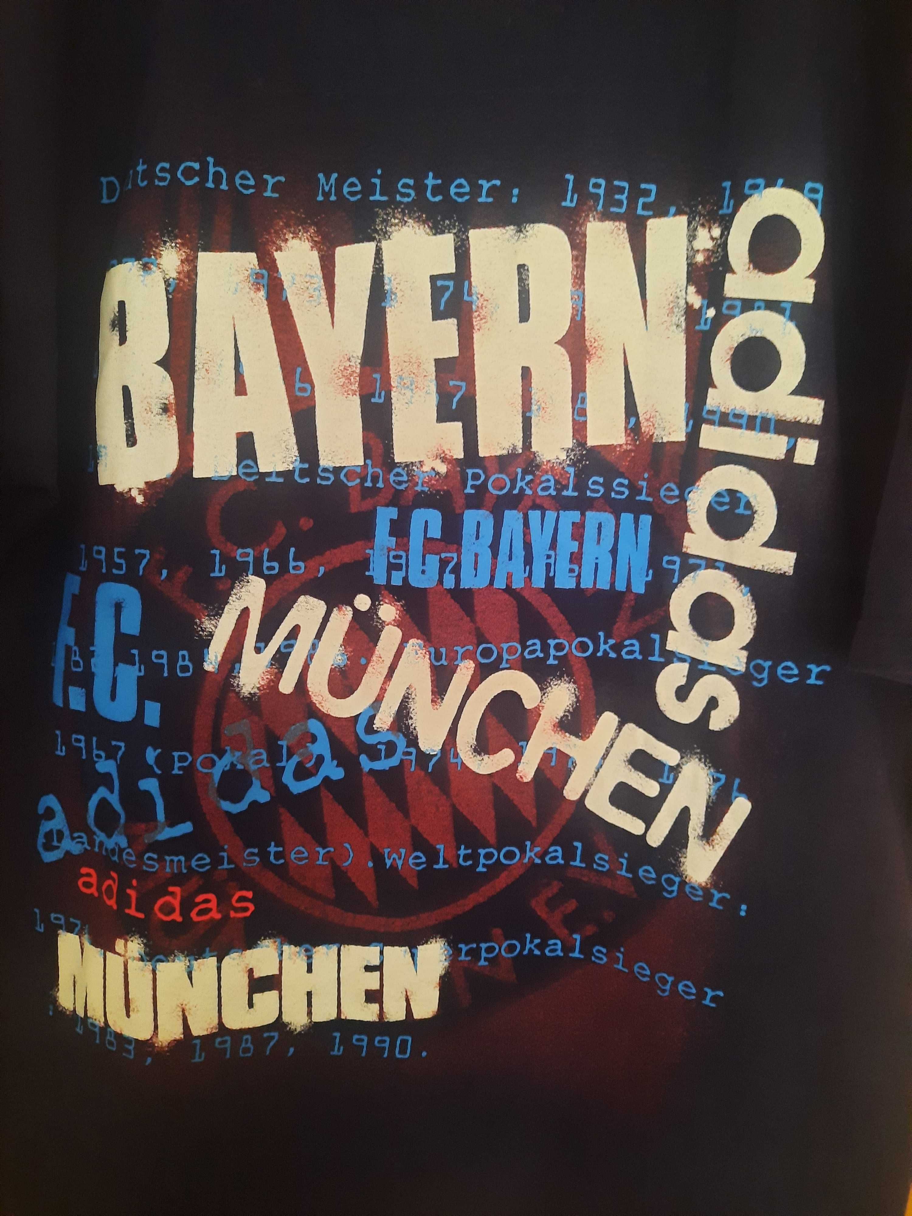 koszulka t-shirt vintage Bayern Monachium adidas