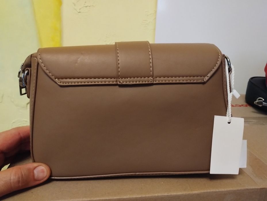 Клатч коричневий