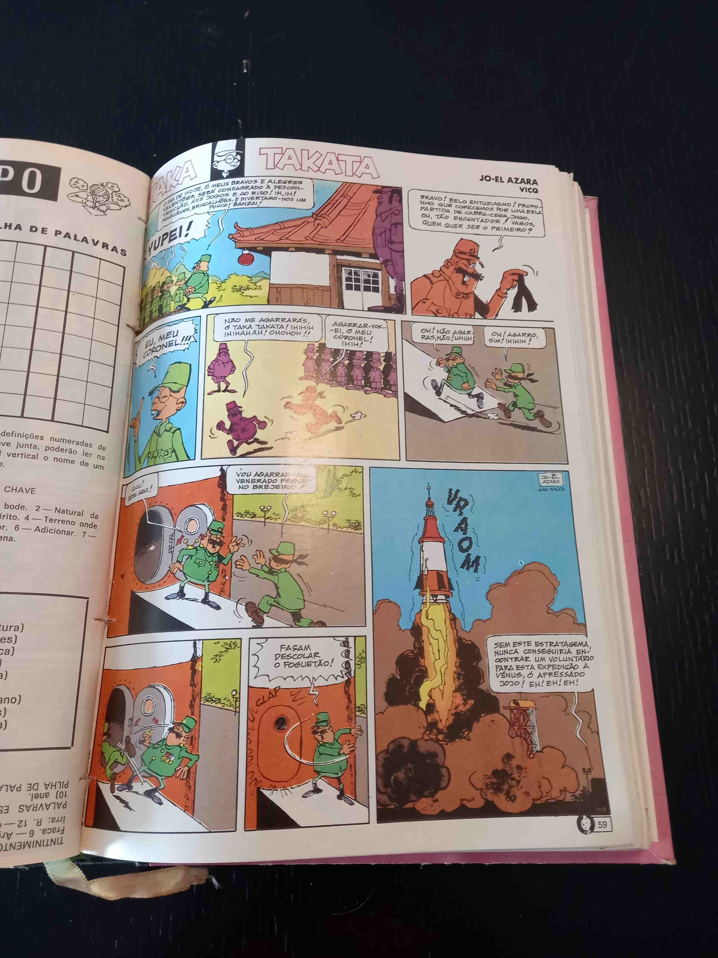 Tintin - Revistas em volumes encadernados - 18 - Ano 9 - 2º vol.