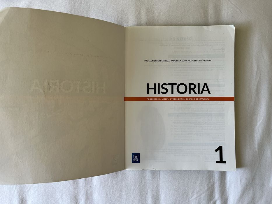 Książka do historii 1