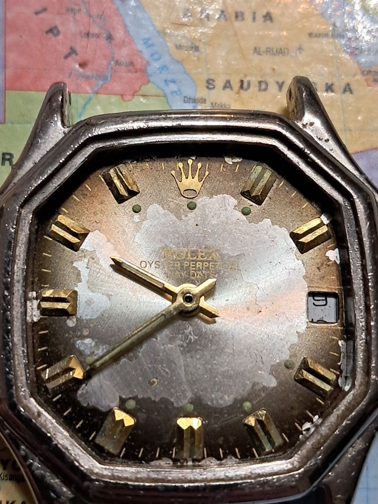 Zegarek rolex uszkodzony