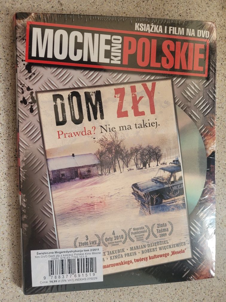 DVD Dom Zły /booklet/ 2011 Edipresse - folia