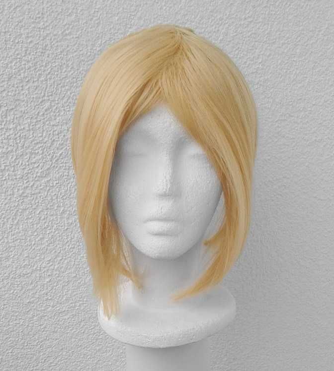 Chloe Queen Bee Miraculum żółta blond peruka z kitką cosplay wig