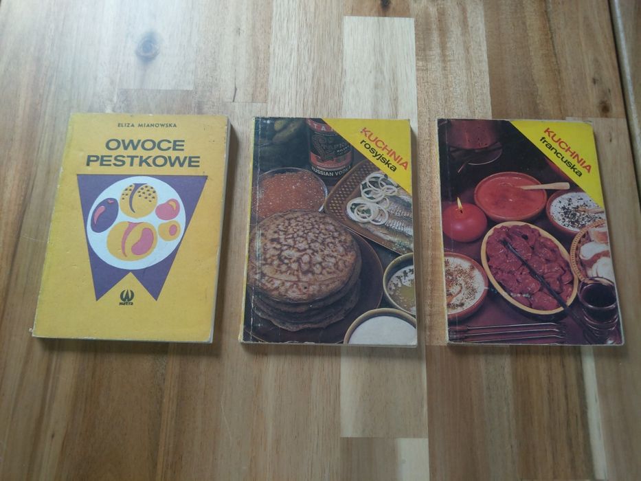 Kuchnia rosyjska, Kuchnia francuska, Owoce pestkowe