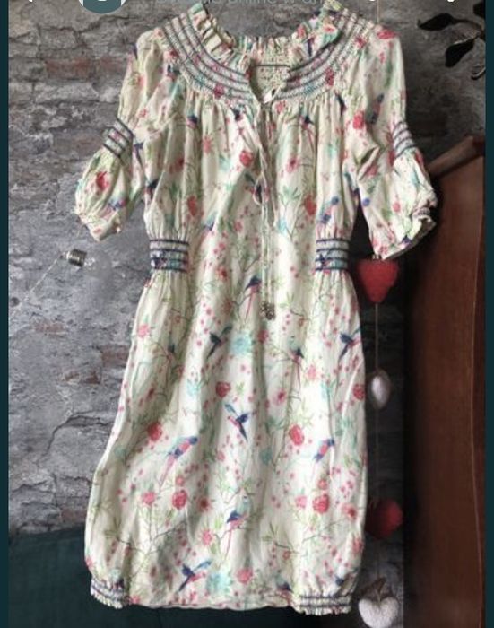 Sukienka letnia- ladny wzor S/XS