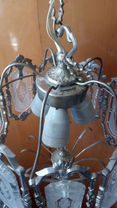 Люстра металічна Класика