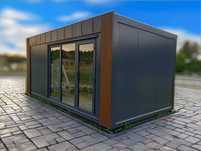 Pawilon biurowo-handlowy 6x3 m. SOLIDNA KONSTRUKCJA !