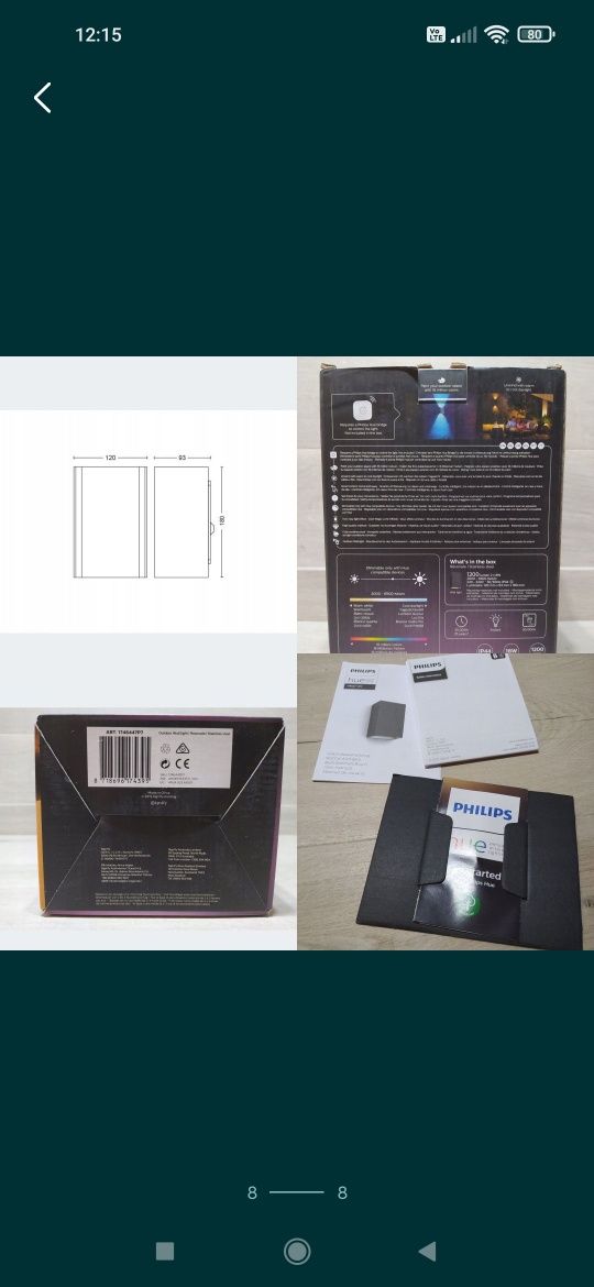 Philips hue Resonate Kinkiet zewnętrzny

Nowy, powystawowy.

Nie testo
