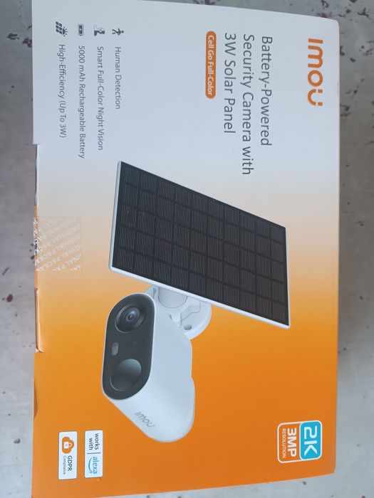 IP відеокамера Imou Cell Go Full Color PT Kit (IPC-TB3FP-3T0WE/FSP12-T