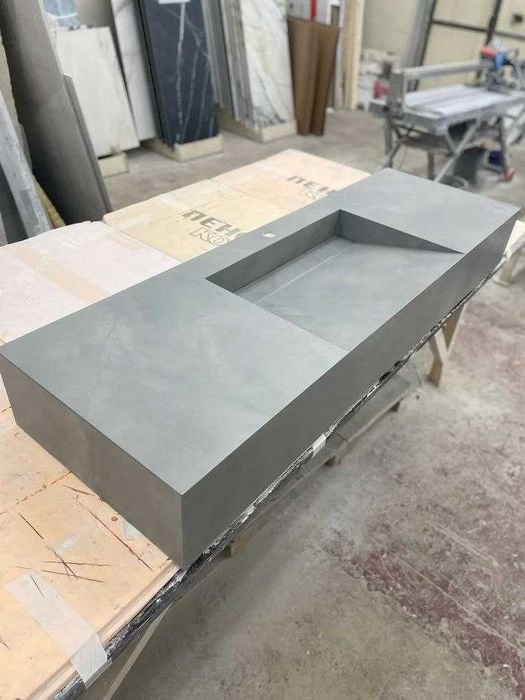 Керамогранітна мойка для кухні і ванни. Умывальник под заказ. Раковина