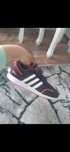 Czarne chłopięce buty marki adidas na rzepy 35