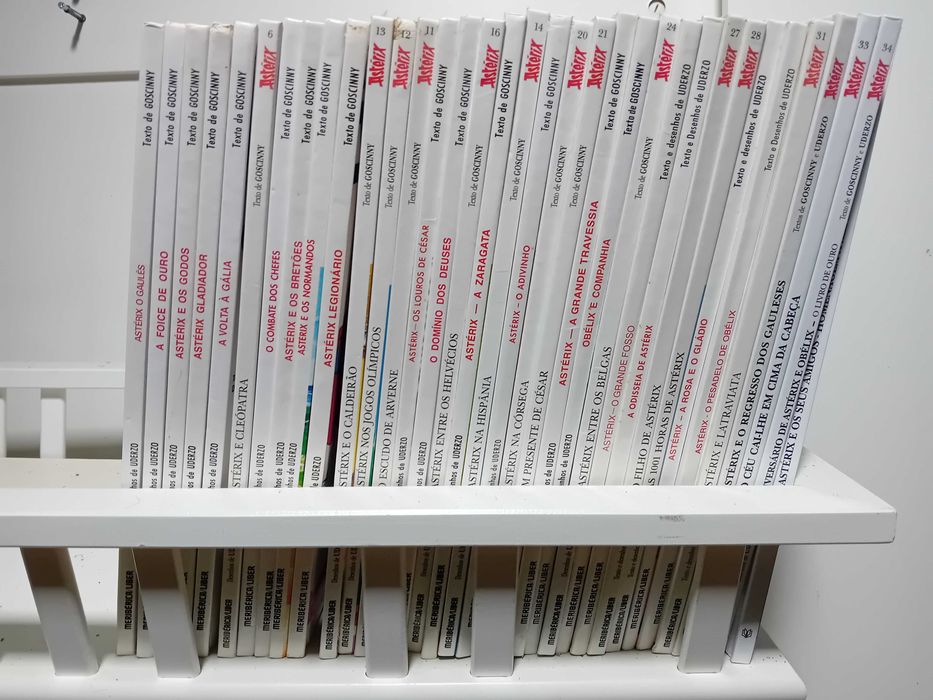 Astérix coleção completa clássica Meribérica-Liber