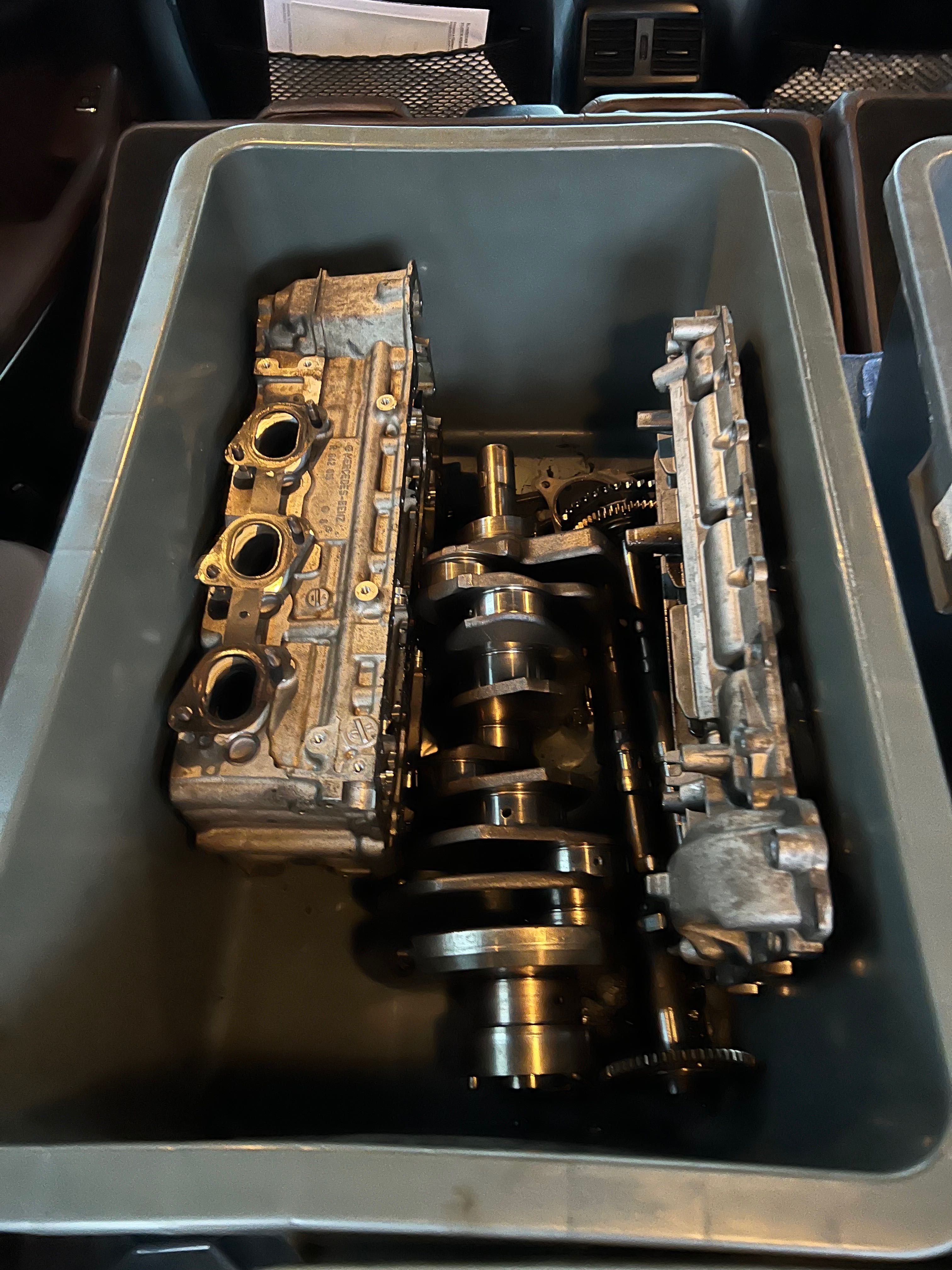 Двигатель ОМ 642 (GL,GLS,GLE) , дизель 3.0,  под восстановление