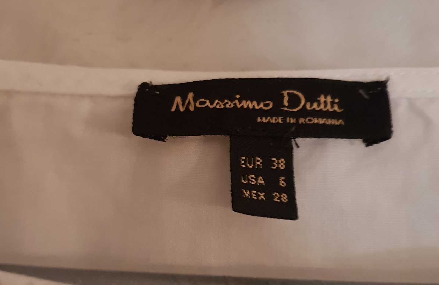 Biała bluzeczka Massimo Dutti