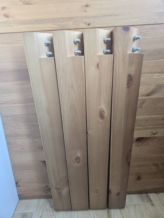 Składany stół z litej sosny. IKEA STORNAS. Duży,ciężki stół rozkładany