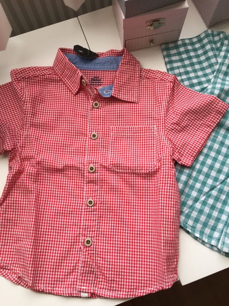 Conjunto Camisa e calcas (Novo com etiqueta)3anos