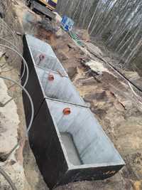 Szamba betonowe zbiorniki