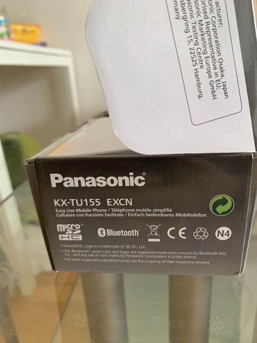 Мобильный телефон Panasonic KX-TU155 Blue (KX-TU155EXCN)