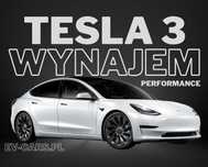 Wynajmij Tesla Model 3 Performance – Poczuj Moc Wersji PERFORMANCE!