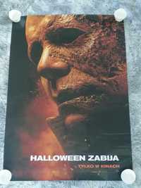 Plakat filmu,, Halloween zabija"