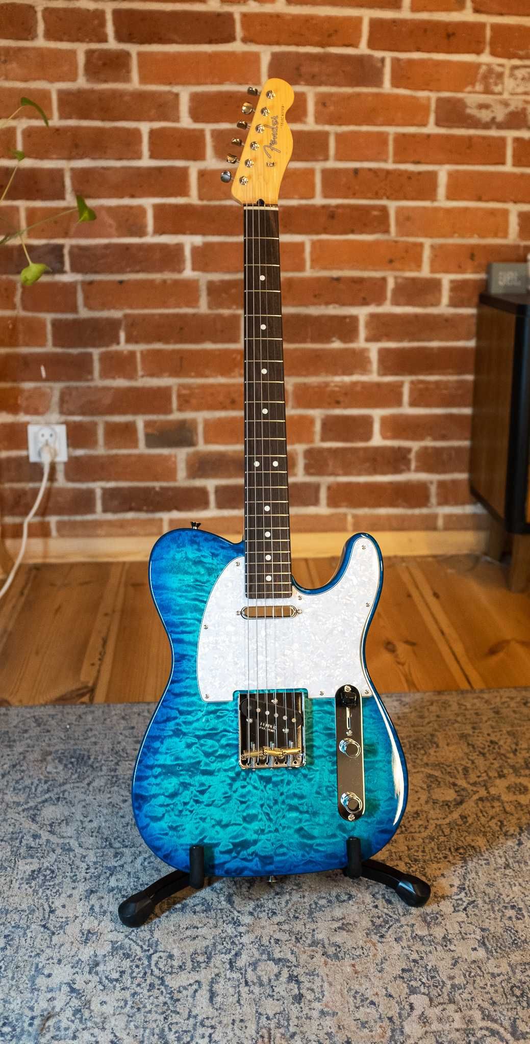 Fender MIJ FSR Hybrid II Telecaster 2024 RW QUILT AQM