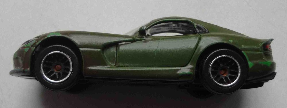Модель машинки Dodge Viper Majorette Thailand 1/60 Хамелеон
