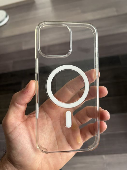 Чохол для iPhone 16 Pro Max Clear Case MagSafe