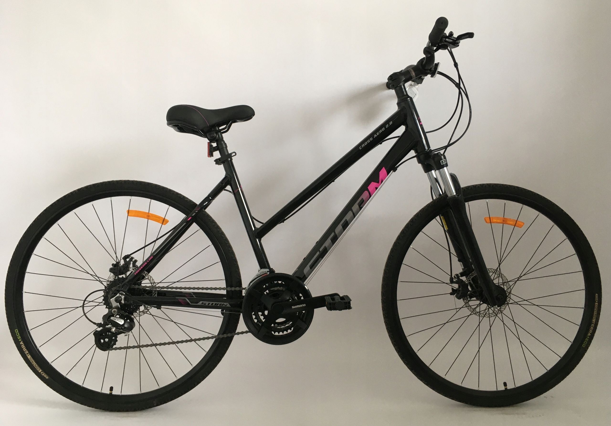 Rower Crossowy STORM CROSS AERO 2.0 Lady Rama 19" SHIMANO ALTUS Disc