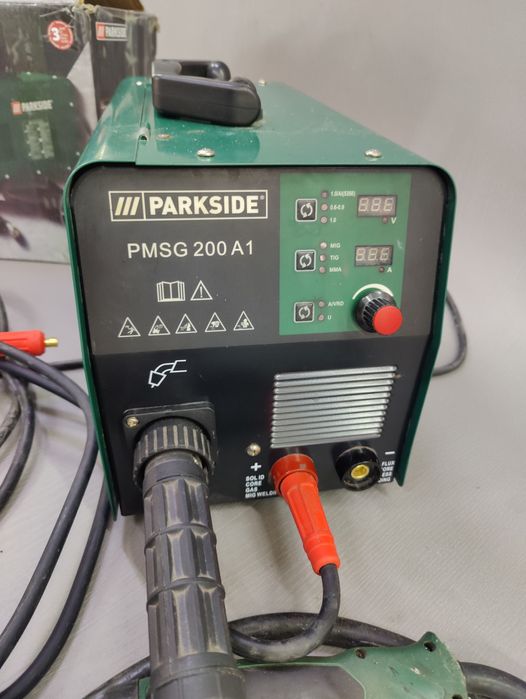 Инвертор сварочный PARKSIDE PMSG 200 А1 MMA/MIG/TIG/MAG