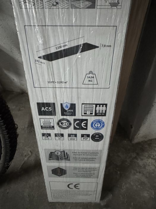 Chão flutuante 6 caixas selado