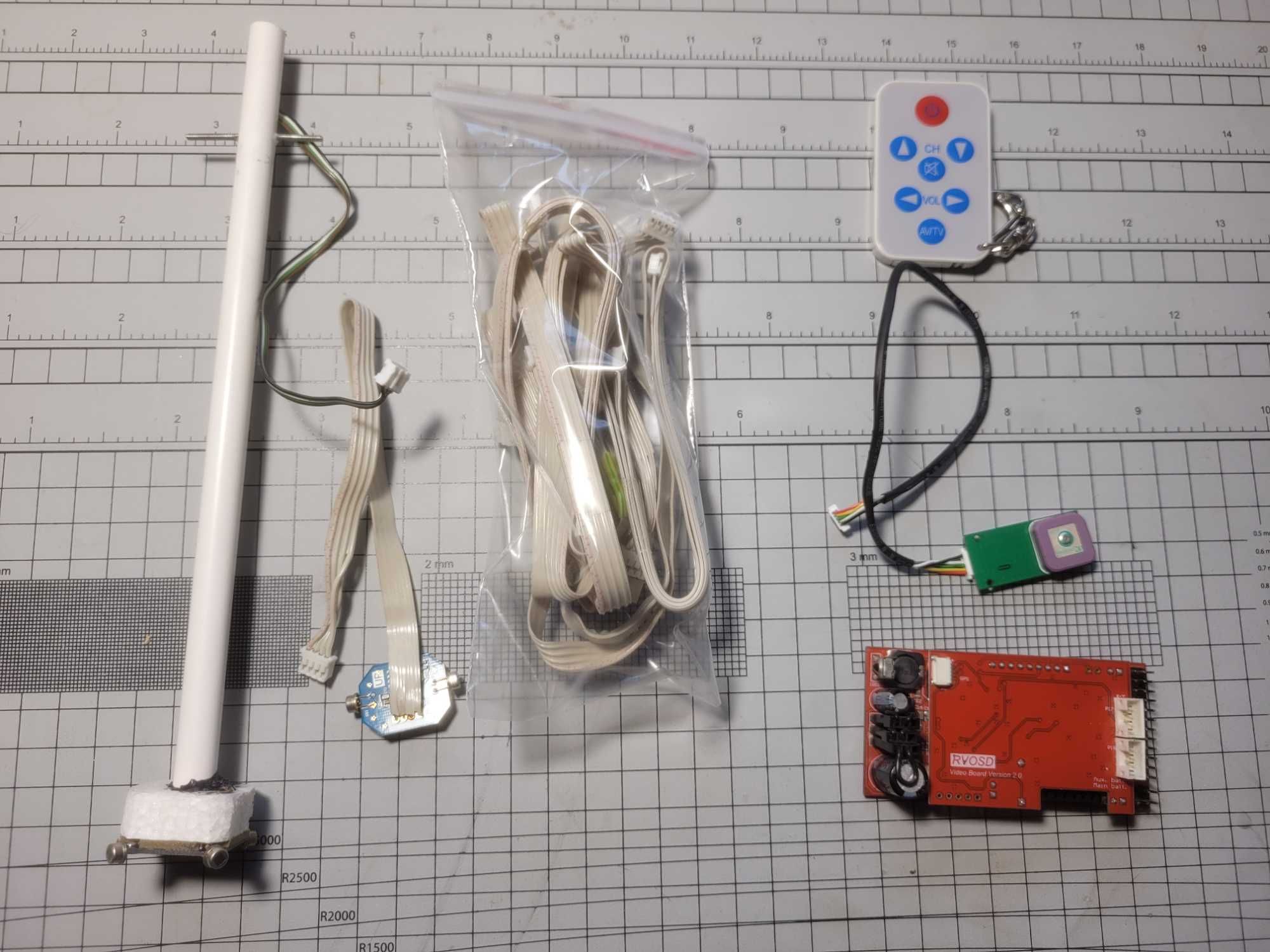 RangeVideo RVOSD - Autopilot RC z GPS, HORIZON, LOGGER, etc BRICKED