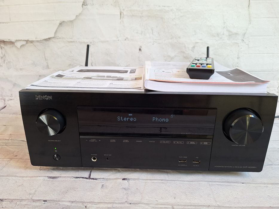 7.2 Denon AVR-X2500 WiFi BT HEOS Alexa  Atmos Vision HDR Spotify
