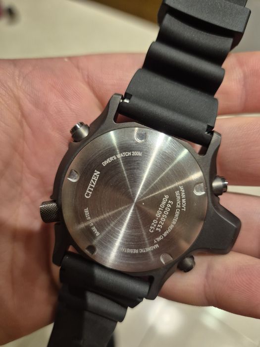 Męski zegarek Citizen Promaster Aqualand Diver JP2007-17W kwarcowy