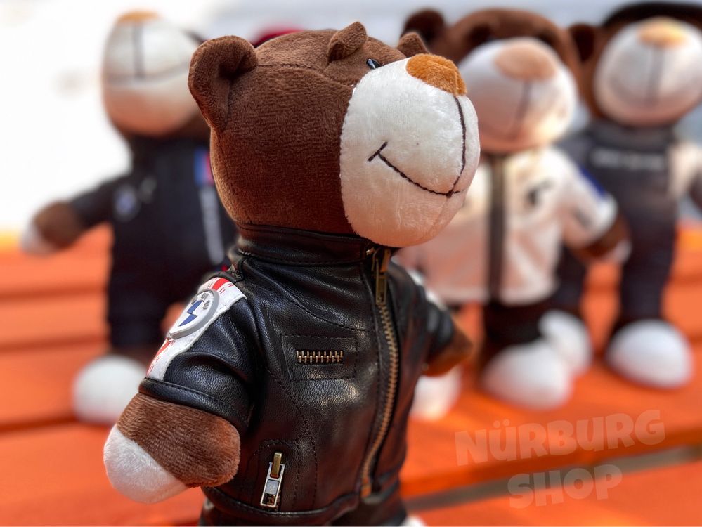 Плюшевый мишка BMW M Motorsport Teddy Bear медведь игрушка БМВ