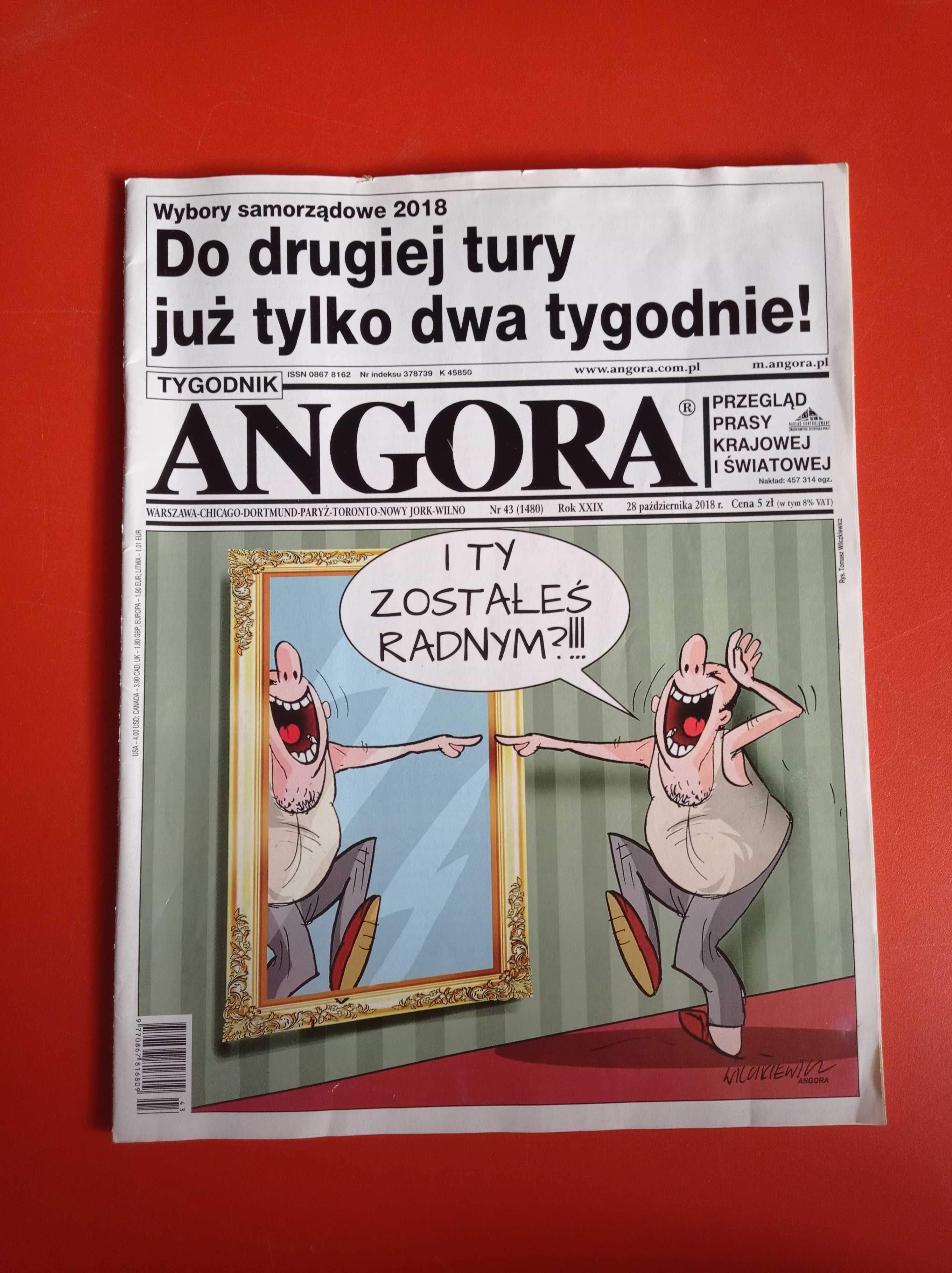 Angora nr 43 (1480) 2018, 28 października 2018