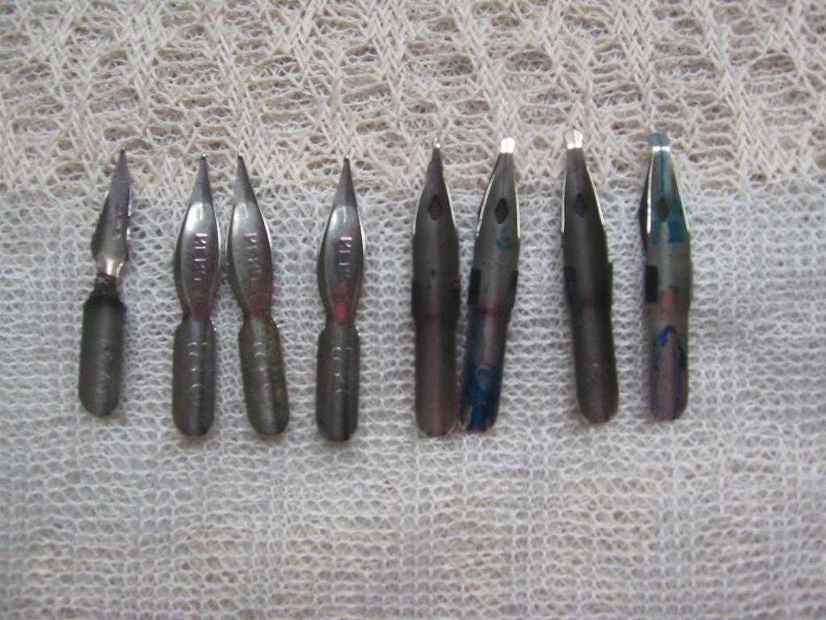 Перья для туши, чернил  плакатные  (СССР)