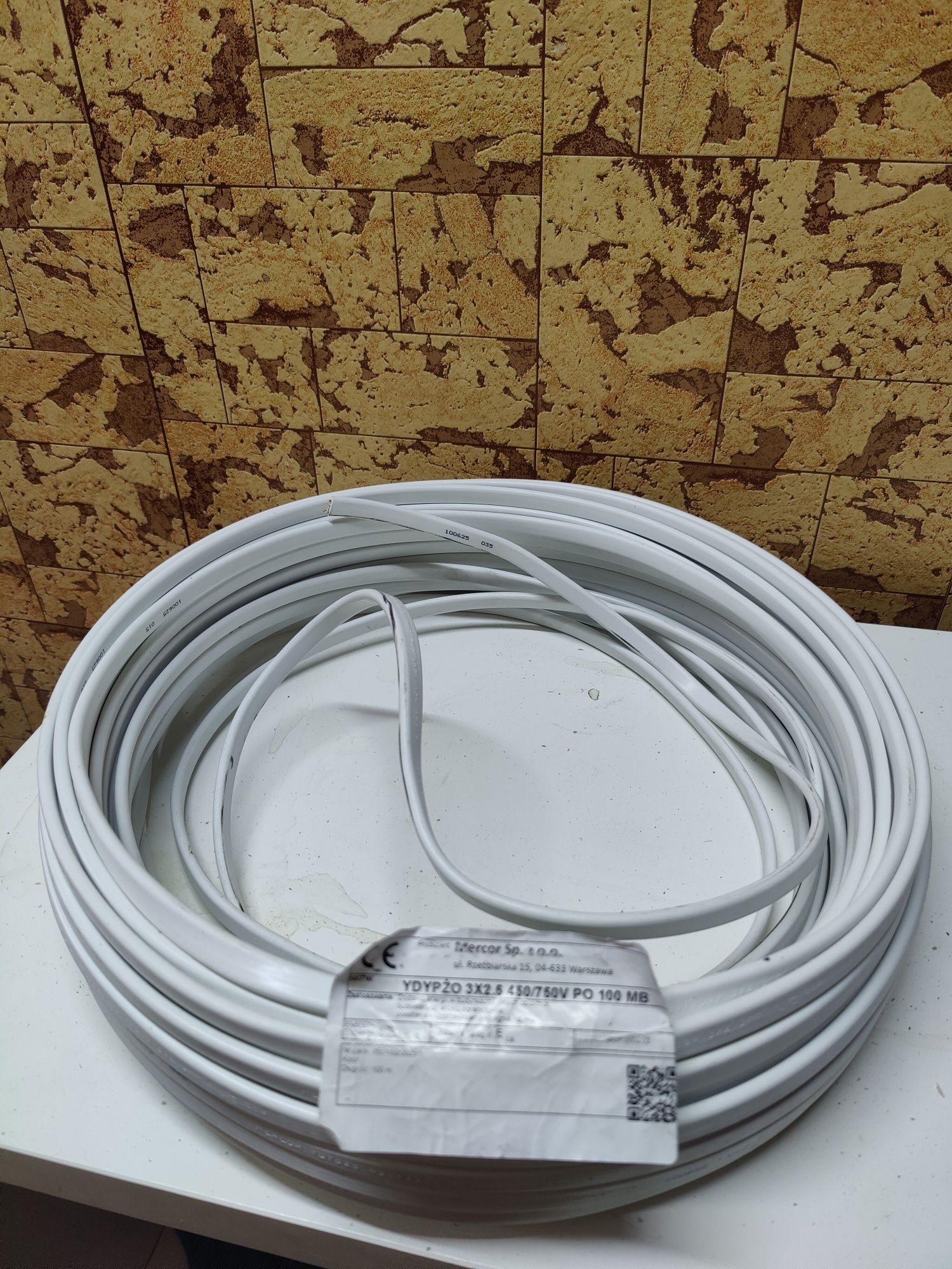 Kabel YDYPŻO 3X2.5 450/750V