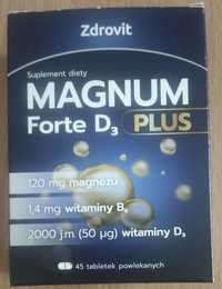 Suplement diety Magnum Forte D3 Plus Magnez