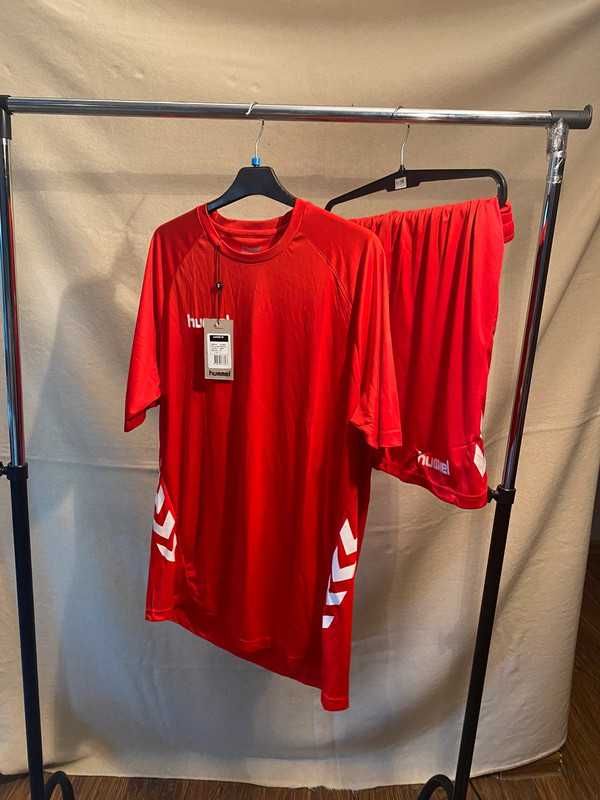 Komplet Hummel czerwony – rozm. XL 08,09