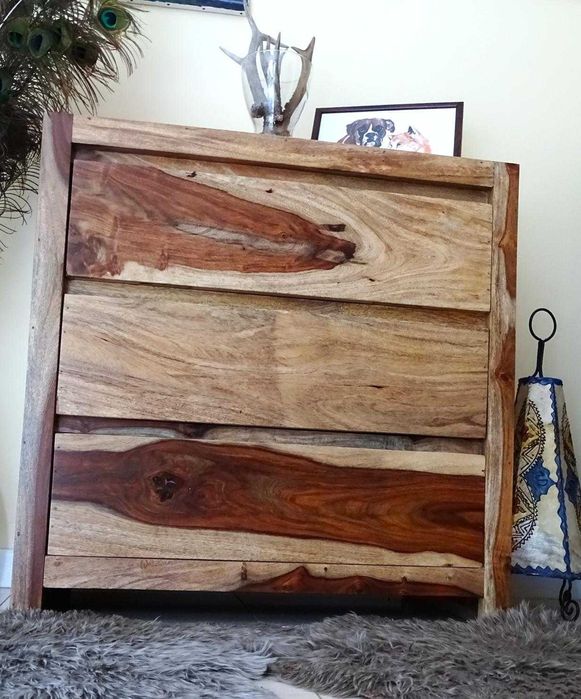 Szafka / bieliźniarka z litego drewna  - AlmiDecor