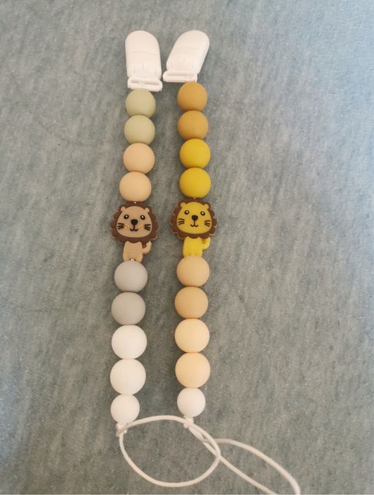 Zawieszka do smoczka ruby  2szt