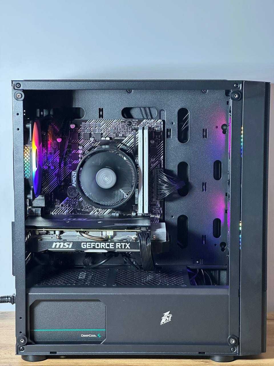 Ігровий комп'ютер/Ryzen 5 5500/b450m/32gb ddr4/ssd 512gb/rtx 2060 12gb