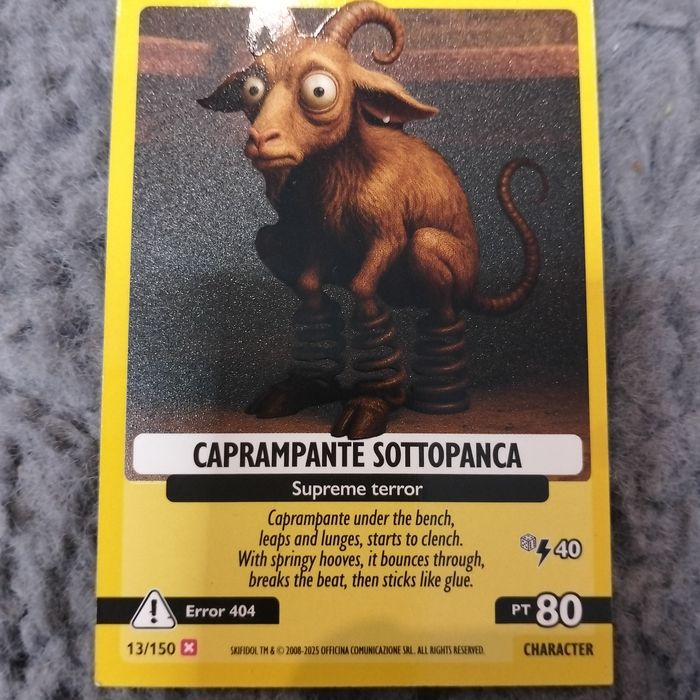 Caprampante sottopanca